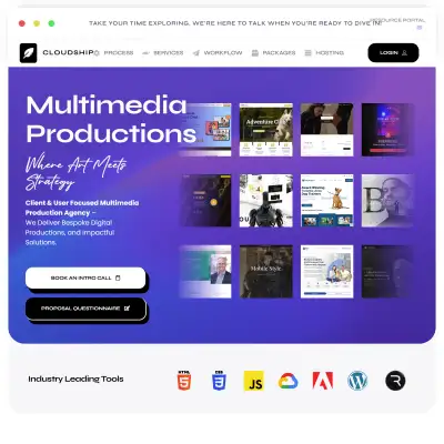 Beautiful Web Design Meets Raw Performance, View more