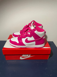 Nike dunk pink high women’s sz 7.5 vnds