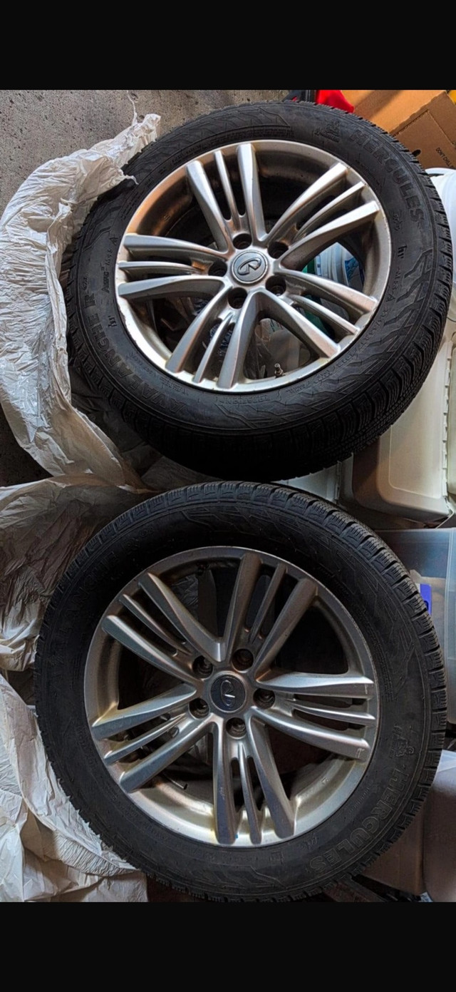INIFNITI WHEELS AND TIRES in Tires & Rims in Ottawa