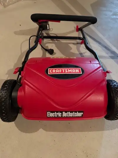 This hard-working excellent quality CRAFTSMAN Electric Dethatcher will help you get your lawn in rea...