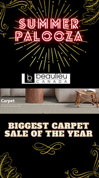 Biggest Carpet Sale of the Year - Barkhouse Floors Plus, Moncton
