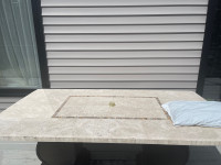 Large heavy patio table