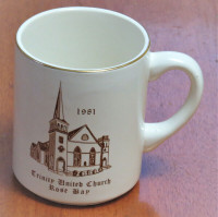 Vintage 1981 Trinity United Church Rose Bay Mug