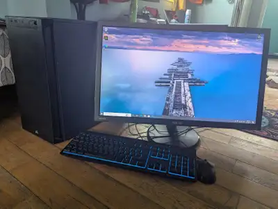 Complete Gaming PC Setup . Serviced and ready to use., View more