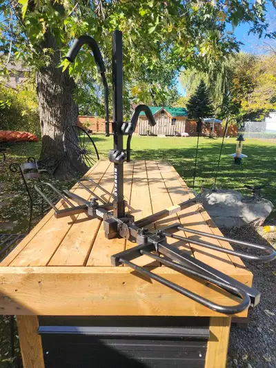 RIDEKAC Double Hitch Bike Rack Bicycle Carrier , View more