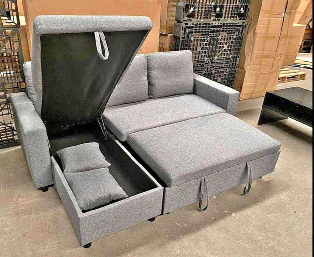 Sofa Bed with Storage in Couches & Futons in Ottawa - Image 2