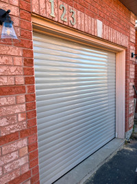 Garage door shutters