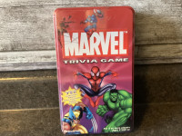 UNOPENED MARVEL TRIVIA GAME IN TIN BOX