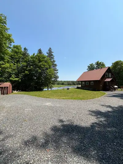 Located on the Miramichi river, New Brunswick. 850 square feet. Custom cabinetry. Maple hardwood flo...