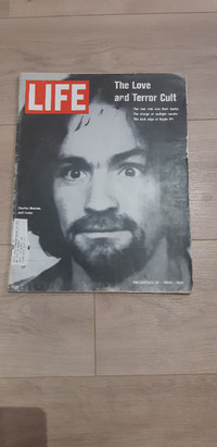 LIFE MAGAZINE DECEMBER 19, 1969...CHARLES MANSON COVER & STORY