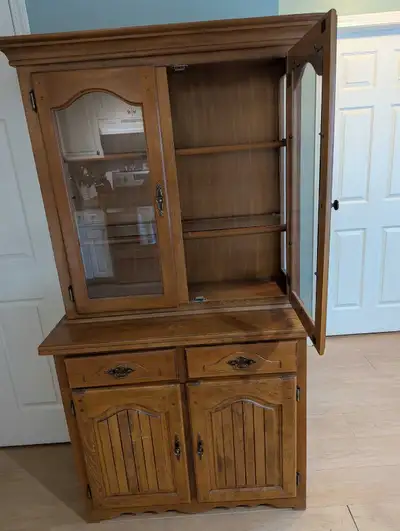 Oak Hutch, View more