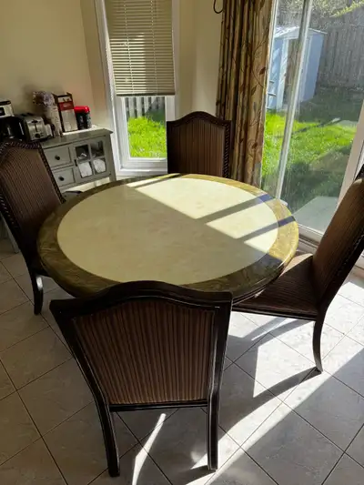 Original marble dinning table, View more