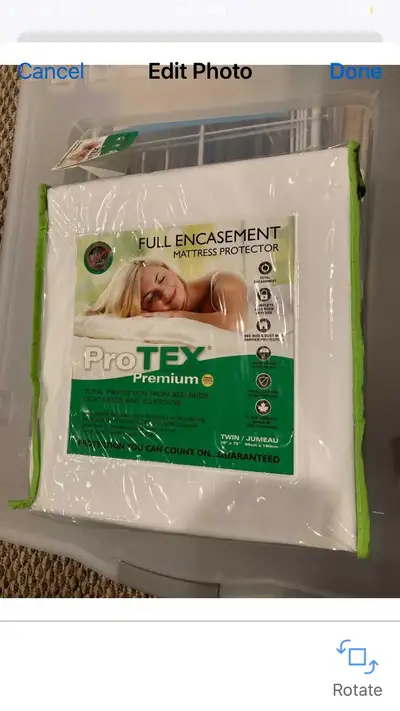 Brand New Premium Twin Mattress! Protector, View more