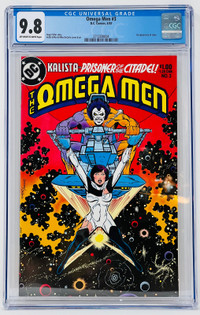 DC Comics Omega Men 3 CGC 9.8 - First Appearance of Lobo 1983