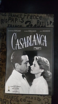 Casablanca DVD avec Humphray Bogart