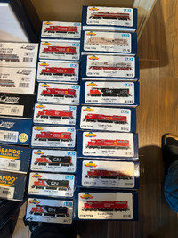 Collection de trains HO - HO scale trains Collection