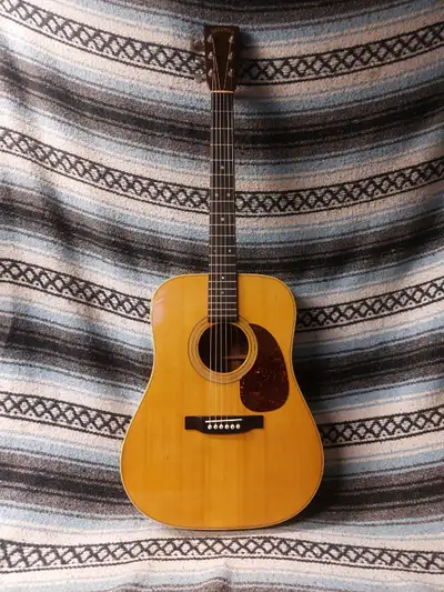 G. H. Tamura D-35 style acoustic guitar (solid Rosewood) MIJ, View more