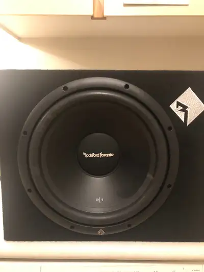 12” Rockford Fosgate R1 subwoofer, View more