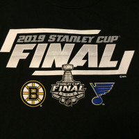 NHL STANLEY CUP 2019 FINAL TEE-SHIRT.