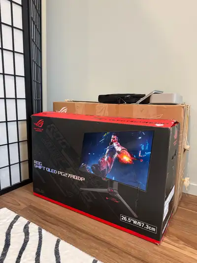 Asus ROG Swift OLED Monitor 27" 480 Hz 1440P (PG27AQDP), View more
