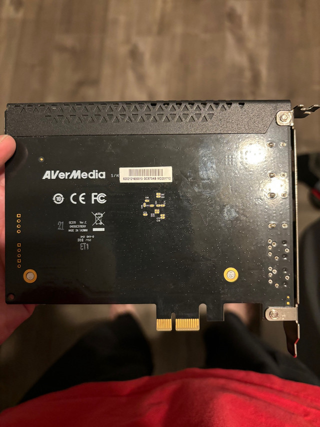 AVermedia Live Gamer HD 2 Capture Card in System Components in Muskoka - Image 4