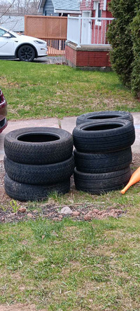 Free tires (for tire swings/ etc. No for roads have 8 in total