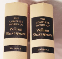 Complete Works William Shakespeare Volumes 1 & 2
