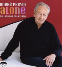 Andre Previn ALONE cd ballads for solo piano AS NEW 2007 release