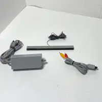 Nintendo Wii accessory bundle. Power supply sensor bar av cable 