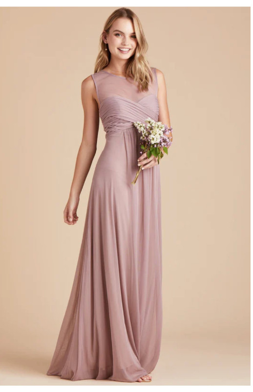 New Bridesmaid dress in mauve (small) in Wedding in Markham / York Region