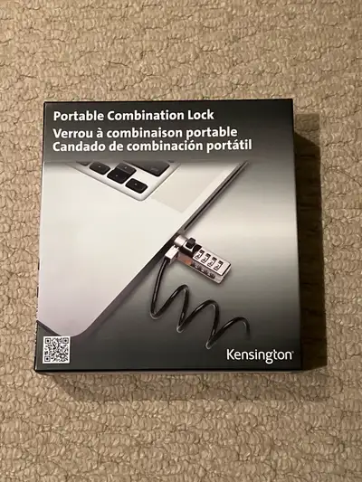 Kensington Combination Lock for laptop, View more