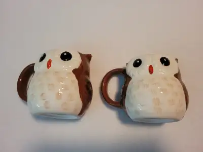 Set of Owl Mugs, View more