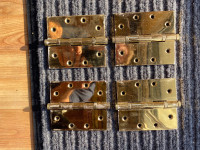 SOLID BRASS HINGES  with bearings