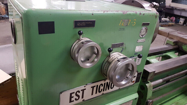 TICINO SLIDING BED GAP LATHE MODEL EST 420 33"/62" X 118"/181" in Other in Edmonton - Image 4