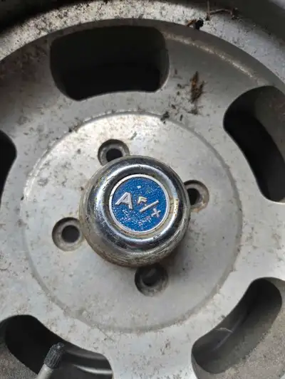 Afx rims 13" I believe these are for a vintage european car the rims are in nice shape the tires are...