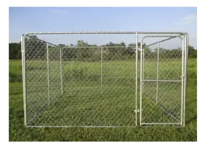 DOG RUN - KENNEL 10ft W x 10ft L x 6ft H