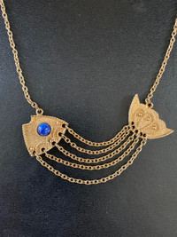 Sarah Coventry Canada Fish Vintage Necklace 