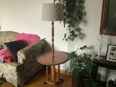 Table with lamp, View more