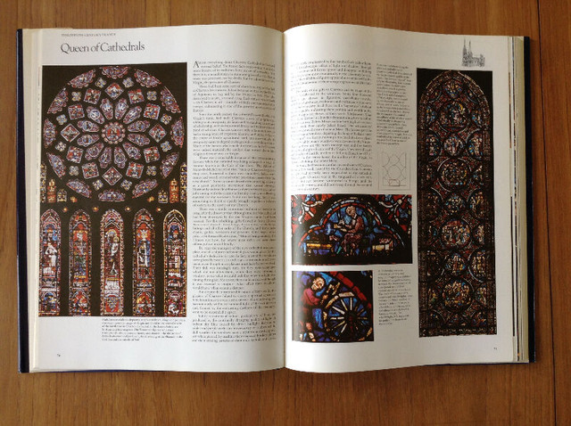 “Stained Glass “- Large Hardcover Book in Non-fiction in St. Catharines - Image 3