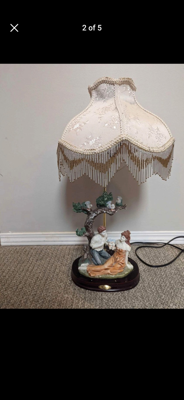 2 Beautiful Vintage  Victorian Table Lamps  in Other in Edmonton - Image 3