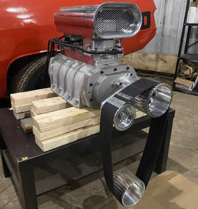 DPI 6-71 Supercharger/Blower & Holley EFI *Plz Read Description  in Engine & Engine Parts in Oakville / Halton Region - Image 3