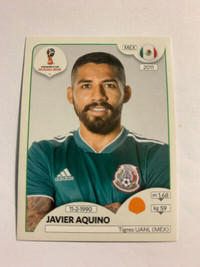 2018 PANINI FIFA WORLD CUP RUSSIA J. AQUINO STICKER #465 MEXICO