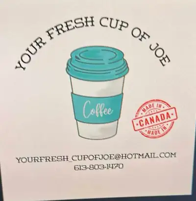 Hi there I'm looking to open up a small coffee shop in doors right now I run a coffee canteen cart a...