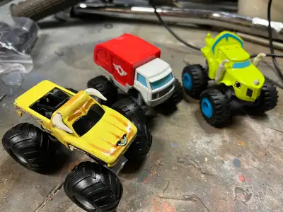 Hot Wheels Monster Truck Camion Monstre , lot de 3 / lot of 3