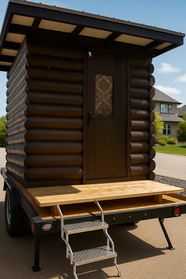 Portable Electric Sauna & Cold Shower Rental in Hot Tubs & Pools in Edmonton - Image 2