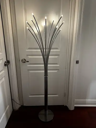 Modern LED Chrome Floor Lamp, View more