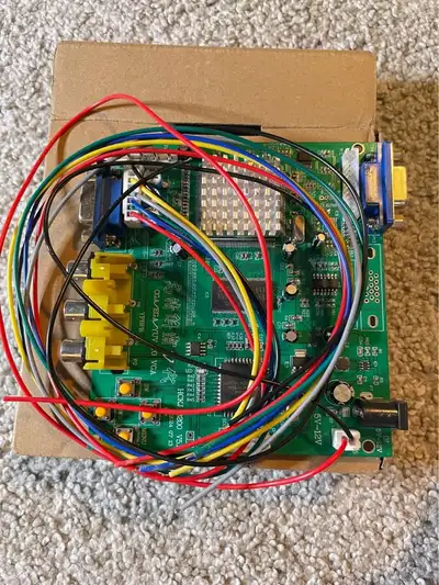 Game RGB/CGA/EGA/YUV to VGA HD Video Converter Board, View more