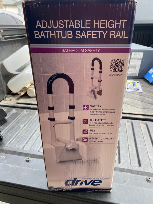 Bathtub safety Railing.  in Health & Special Needs in Strathcona County