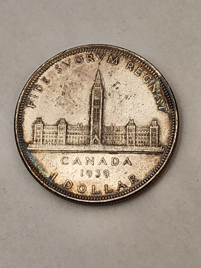 High Grade 1939 Canadian Silver One Dollar(Canada) MS in Arts & Collectibles in City of Toronto