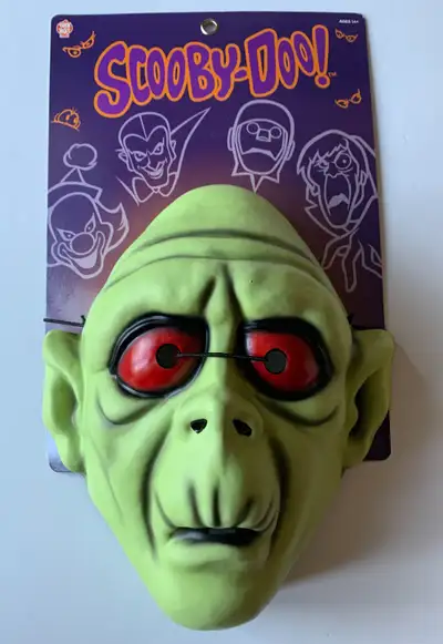 Scooby-Doo Witch's Zombie Vacuform Halloween Mask NEW, View more